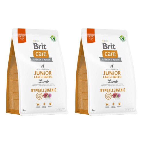 Karma dla psa BRIT Hypoallergenic Jagnięcina z ryżem 2 x 3 kg