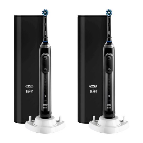 Szczoteczka rotacyjna ORAL-B 20100 Genius X Czarny (2 sztuki)