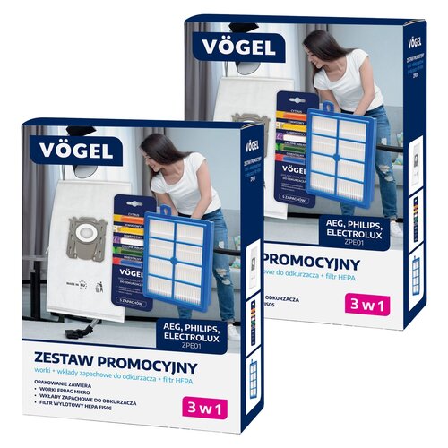Worek do odkurzacza VÖGEL ZPE01 (8 sztuk)