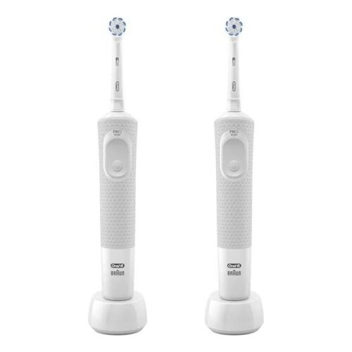 Szczoteczka rotacyjna ORAL-B Vitality 100 (2 sztuki) + Pasta do zębów (2 sztuki)