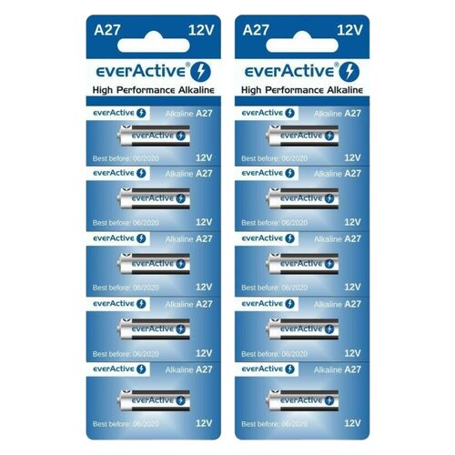 Baterie A27 V27A EVERACTIVE (10 szt.)