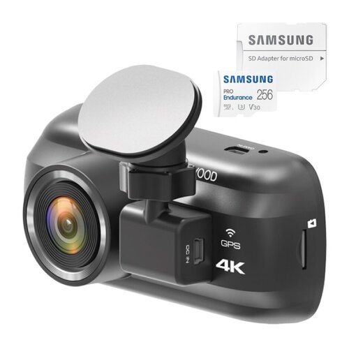 Wideorejestrator KENWOOD DRV-A601W + Karta pamięci SAMSUNG Pro Endurance microSDXC 256GB + Adapter