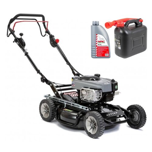 Kosiarka spalinowa ACTIVE 5500 SVB Briggs&Stratton 850E z napędem + Kanister KRYSIAK OL KAN05 5 L + Olej do kosiarki NAC SAE 30 1L