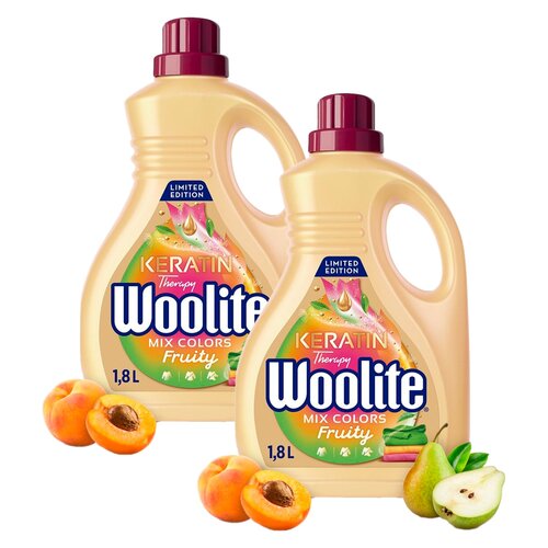 Płyn do prania WOOLITE Colour Fruity 2 x 1800 ml