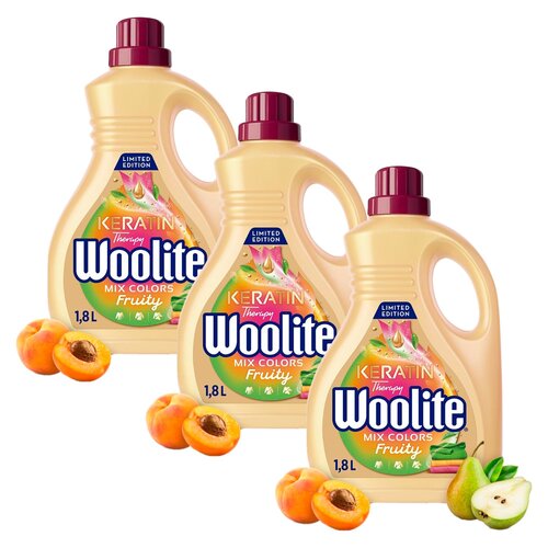 Płyn do prania WOOLITE Colour Fruity 3 x 1800 ml