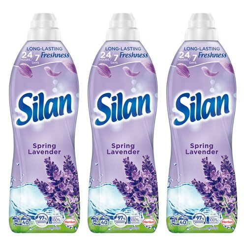 Płyn do płukania SILAN Spring Lavender 3 x 880 ml