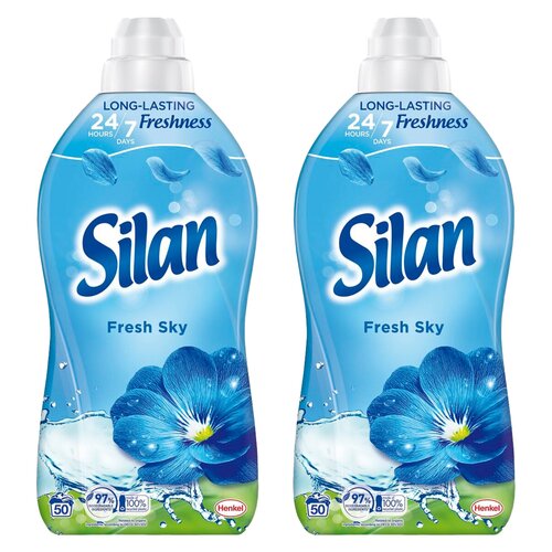 Płyn do płukania SILAN Fresh Sky 2 x 1100 ml