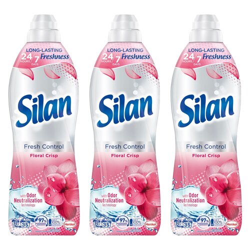 Płyn do płukania SILAN Floral Crisp 3 x 770 ml