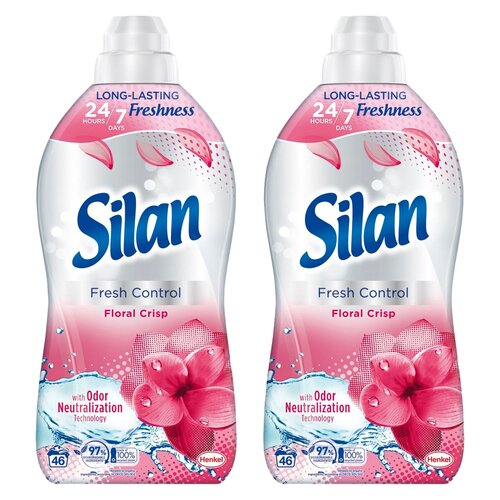 Płyn do płukania SILAN Floral Crisp 2 x 1012 ml