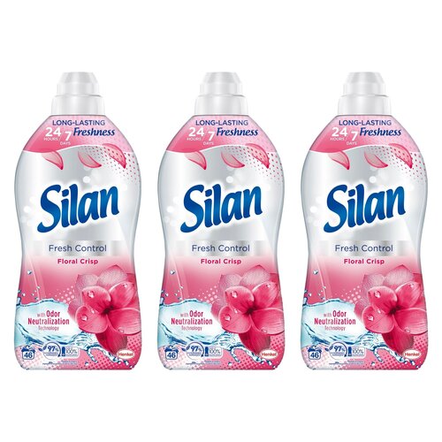 Płyn do płukania SILAN Floral Crisp 3 x 1012 ml