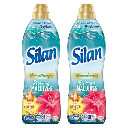 Płyn do płukania SILAN Relaxing Maldives 2 x 770 ml