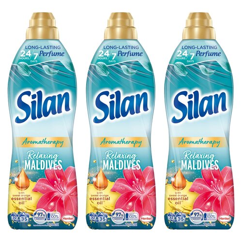 Płyn do płukania SILAN Relaxing Maldives 3 x 770 ml