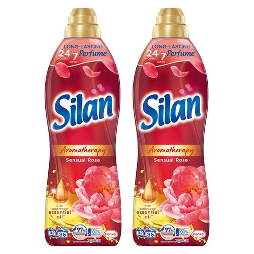 Płyn do płukania SILAN Sensual Rose 2 x 770 ml