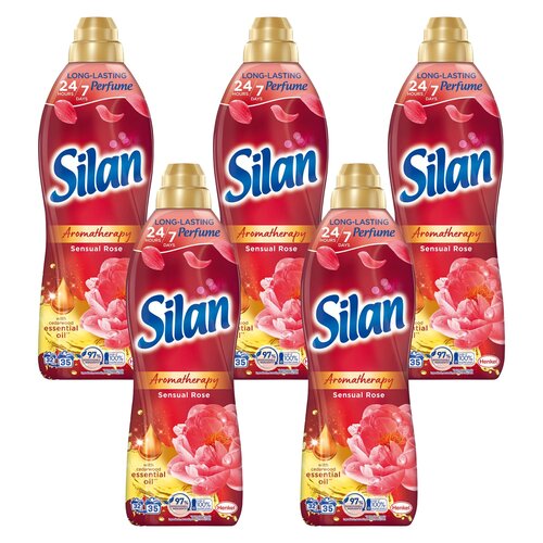 Płyn do płukania SILAN Sensual Rose 5 x 770 ml