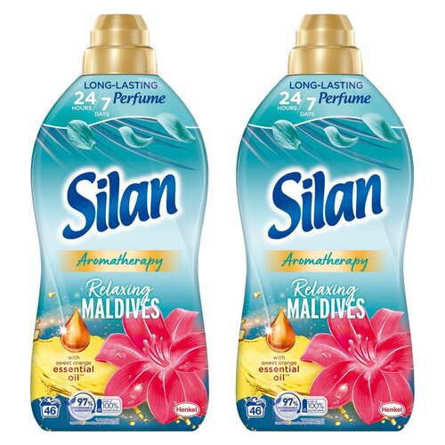 Płyn do płukania SILAN Relaxing Maldives 2 x 1012 ml