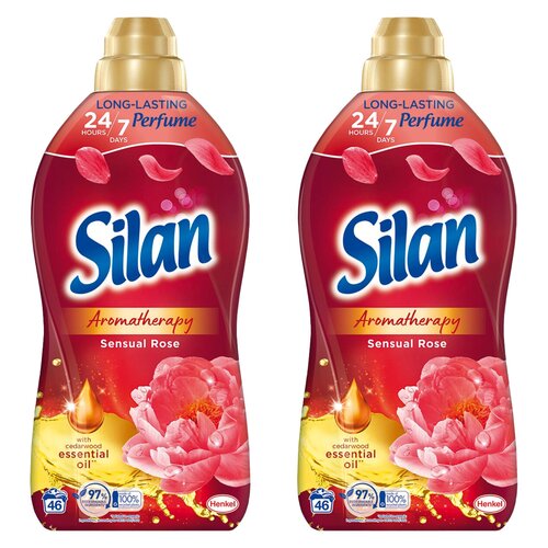 Płyn do płukania SILAN Sensual Rose 2 x 1012 ml