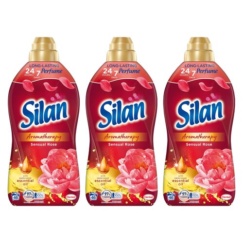 Płyn do płukania SILAN Sensual Rose 3 x 1012 ml