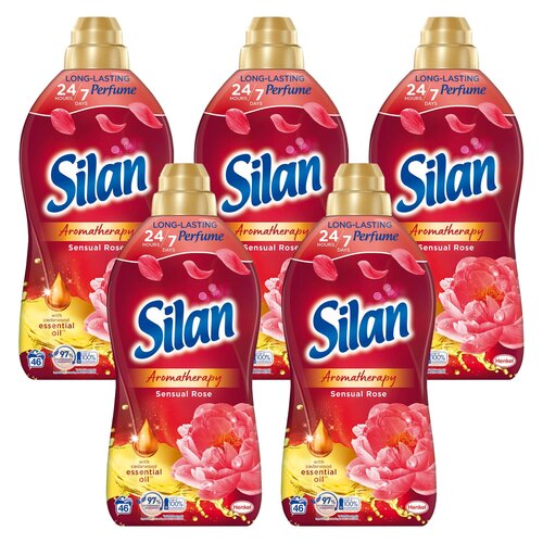 Płyn do płukania SILAN Sensual Rose 5 x 1012 ml