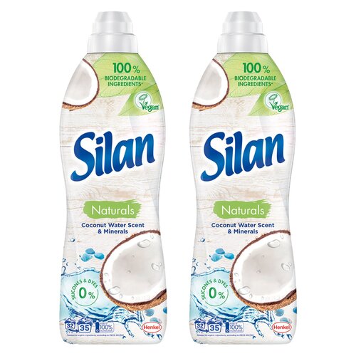 Płyn do płukania SILAN Naturals Coconut Water Scent & Minerals 2 x 770 ml