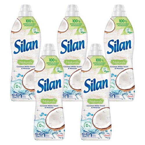 Płyn do płukania SILAN Naturals Coconut Water Scent & Minerals 5 x 770 ml