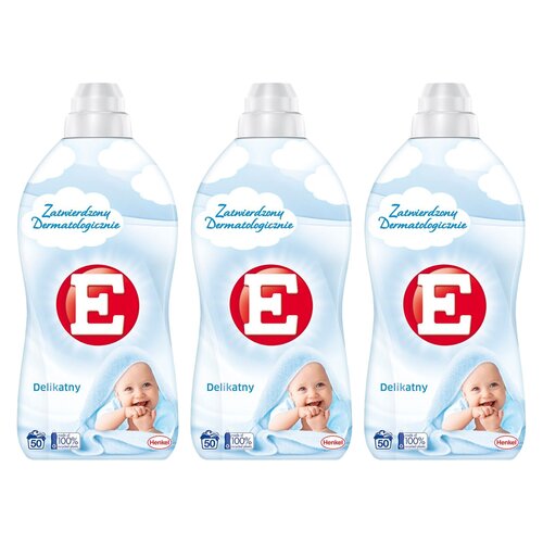 Płyn do płukania E Delikatny 3 x 1100 ml