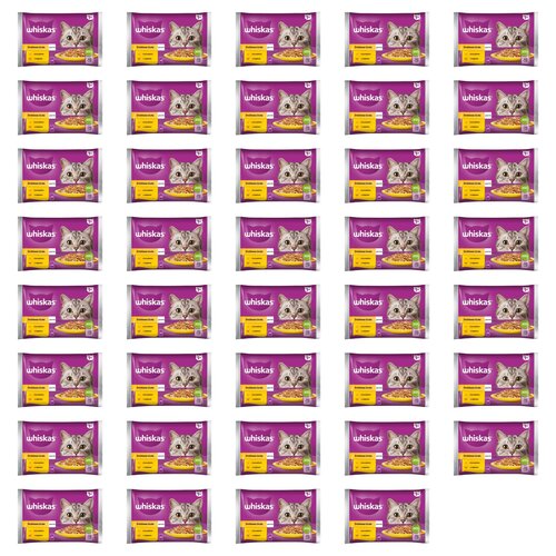 Karma dla kota WHISKAS Drobiowa Uczta (156 x 85 g)