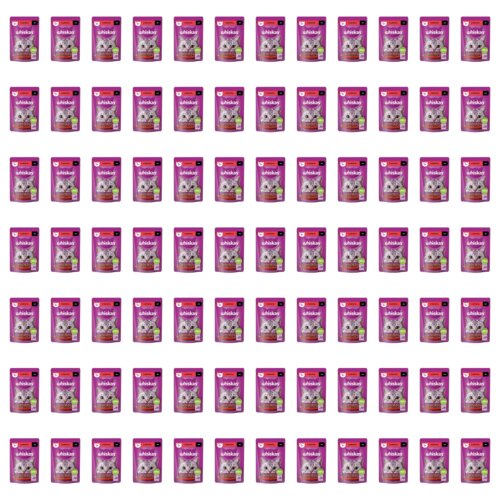 Karma dla kota WHISKAS Wołowina w sosie 84 x 85 g
