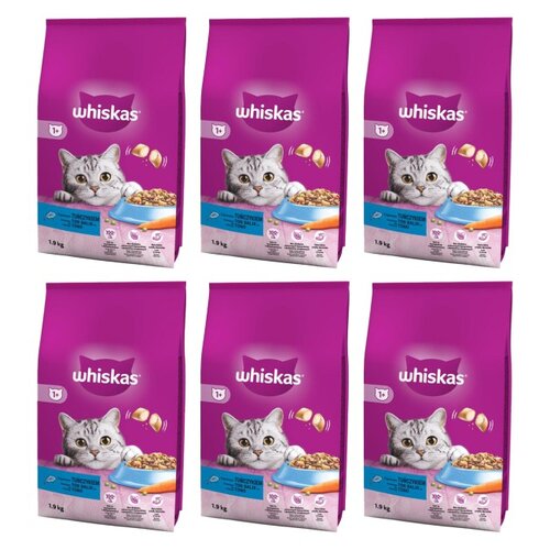 Karma dla kota WHISKAS z Pysznym tuńczykiem 6 x 1.9 kg