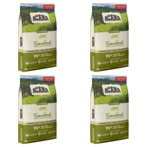 Karma dla kota ACANA Grasslands Kaczka z kurczakiem 4 x 4.5 kg