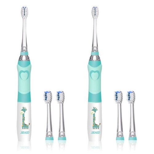 Szczoteczka soniczna SEAGO SG-977 Zielony (2 sztuki)