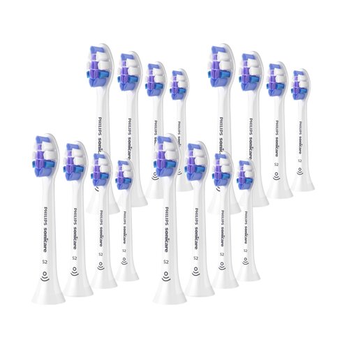 Oryginalne końcówki Philips Sonicare S2 HX6054/10 Bardzo miękkie włókna (16 szt.) (Nadwrażliwość zębów)