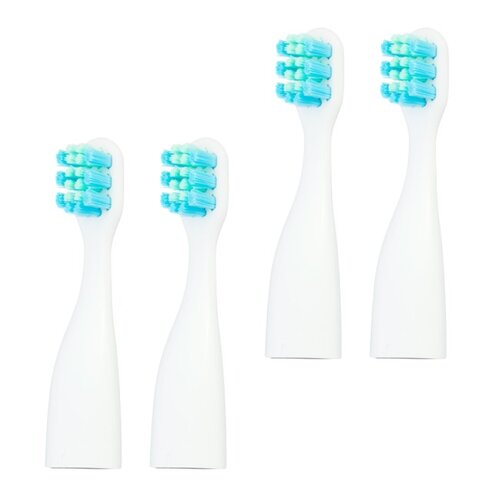 Końcówka szczoteczki VITAMMY Tooth Friends Niebiesko-zielony (4 szt.)