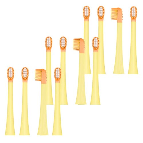 Końcówka szczoteczki VITAMMY Little Dino Yellow TOW013592 (12 szt.)