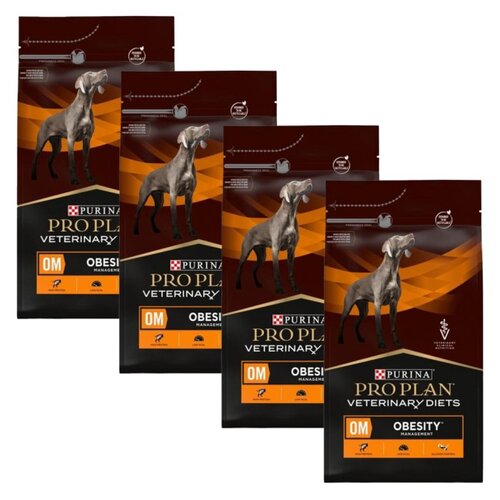 Karma dla psa PURINA Pro Plan Veterinary Diets OM Obesity Management Canine 4 x 3 kg