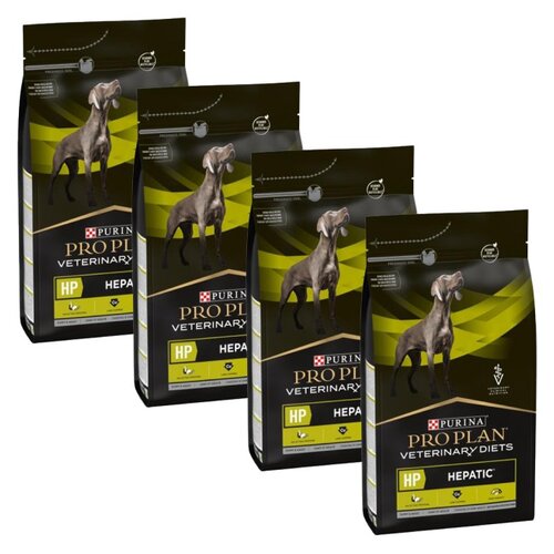 Karma dla psa PURINA Pro Plan Veterinary Diets Canine HP Hepatic Mięsny 4 x 3 kg