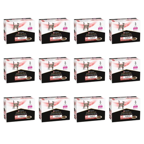 Karma dla kota PURINA PPVD Feline DM Kurczak (120 x 85 g)