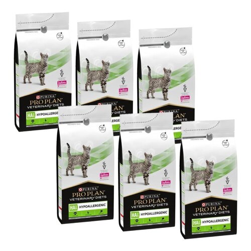 Karma dla kota PURINA Pro Plan Veterinary Diets Feline HA St/Ox Hypoallergenic 6 x 325 g