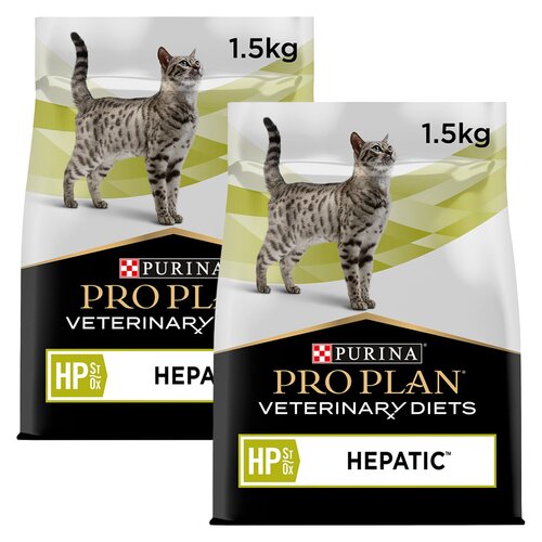 Karma dla kota PURINA Pro Plan Veterinary Diets Feline Hp Hepatic 2 x 1.5 kg