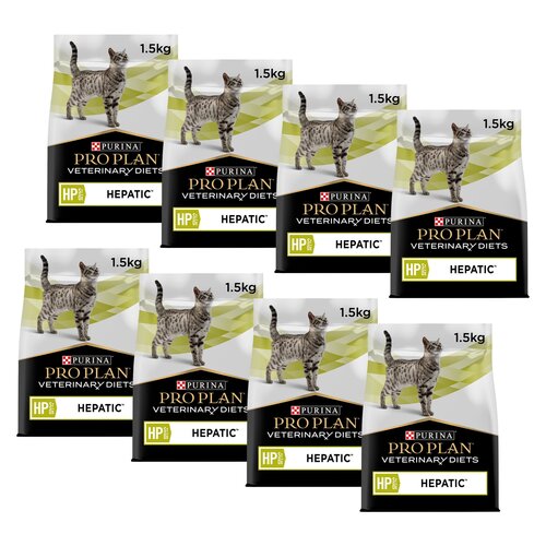 Karma dla kota PURINA Pro Plan Veterinary Diets Feline Hp Hepatic 8 x 1.5 kg