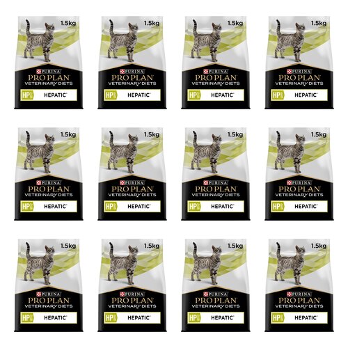 Karma dla kota PURINA Pro Plan Veterinary Diets Feline Hp Hepatic 12 x 1.5 kg