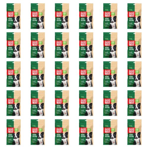Przysmak dla psa DOGWAY Skóra Wołowa 30 x 60 g