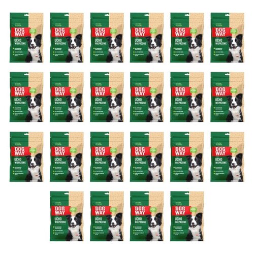 Przysmak dla psa DOGWAY Ucho Wieprzowe 22 x 35 g