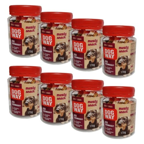 Przysmak dla psa DOGWAY Meaty Snack Mix Treningowy 8 x 170 g
