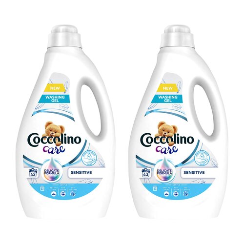 Żel do prania COCCOLINO Care Sensitive 2 x 1720 ml