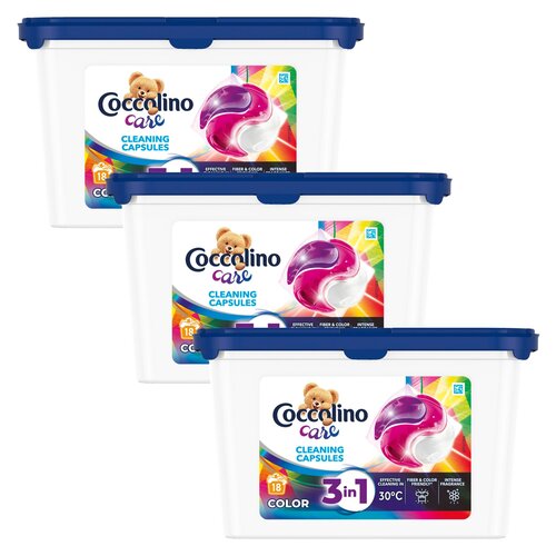 Kapsułki do prania COCCOLINO Care 3 in 1 Color 54 szt.