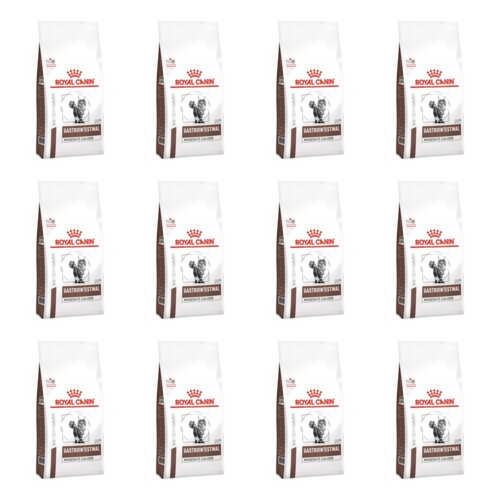Karma dla kota ROYAL CANIN Gastrointestinal Moderate Calorie Drób 12 x 4 kg
