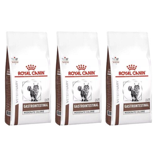 Karma dla kota ROYAL CANIN Gastrointestinal Moderate Calorie 3 x 2 kg