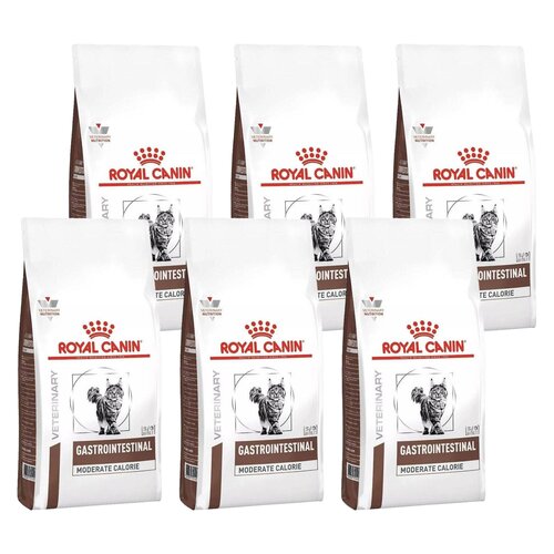 Karma dla kota ROYAL CANIN Gastrointestinal Moderate Calorie 6 x 2 kg
