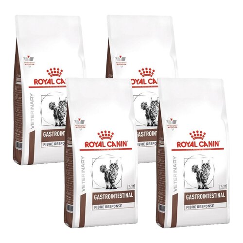 Karma dla kota  ROYAL CANIN Gastrointestinal Fibre Response 4 x 4 kg