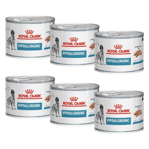 Karma dla psa ROYAL CANIN Hypoallergenic 6 x 200 g